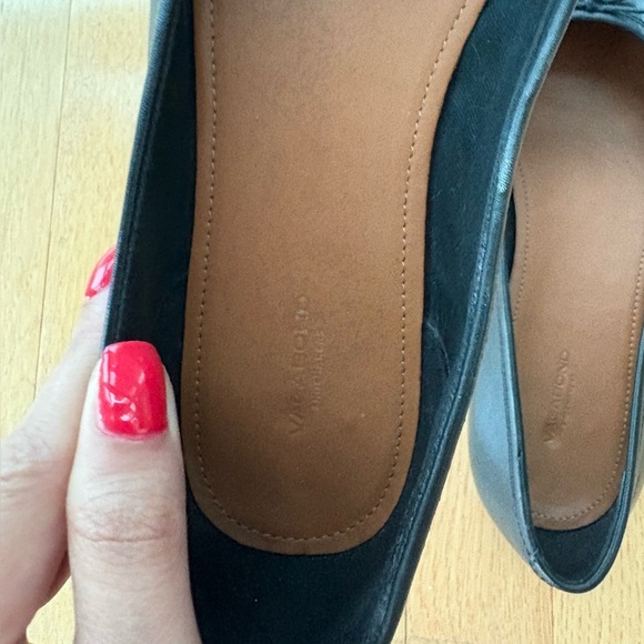 Vagabond Black Leather Ballet Flats – Size 39 (US 9) - Picture 4 of 13